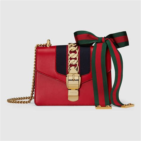 gucci sylvie mini chain bag uk